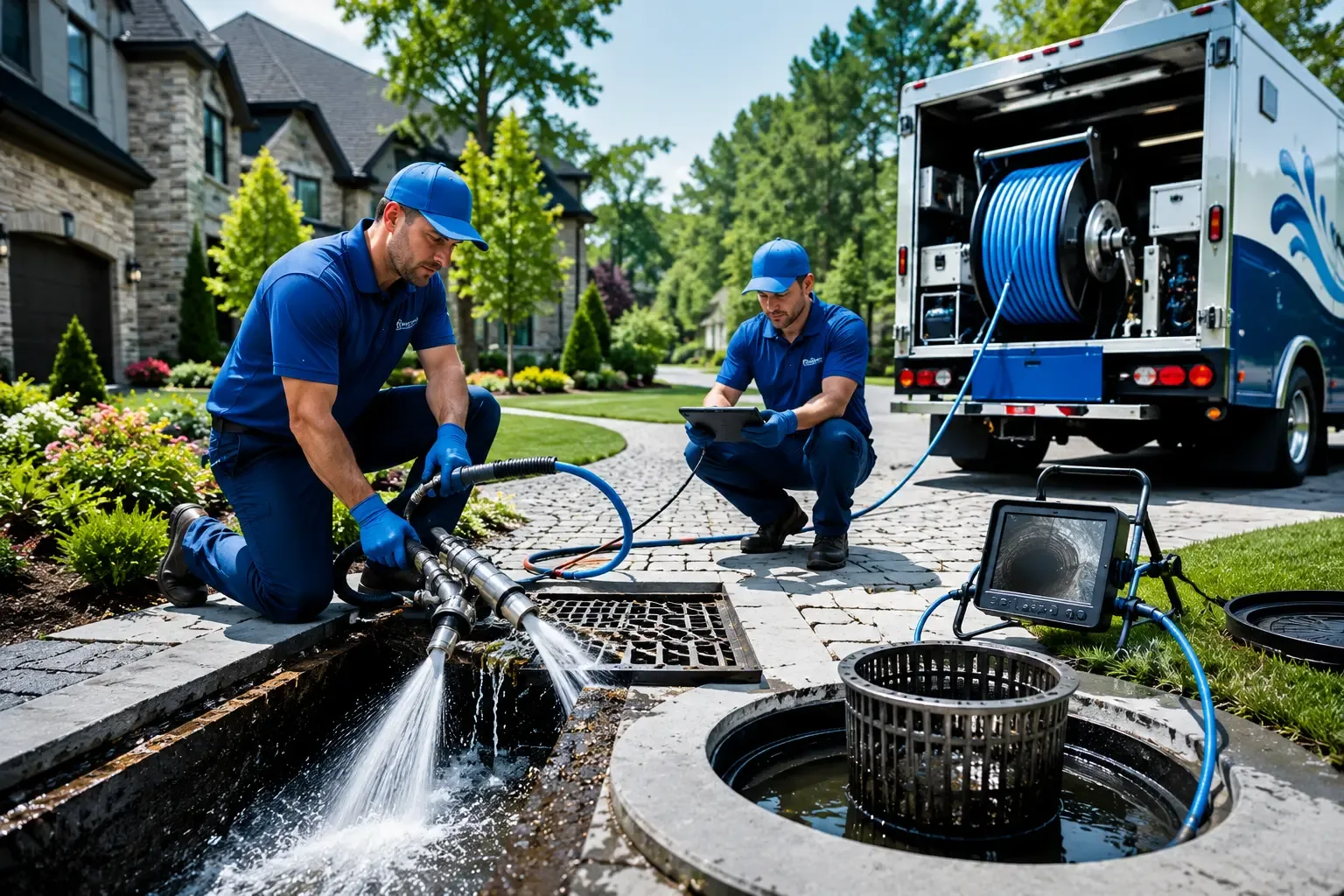 Local outdoor drain cleaning professionals in Plaucheville, LA